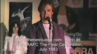 John as Frida 1983: Tell Me It's Over/On & On & On