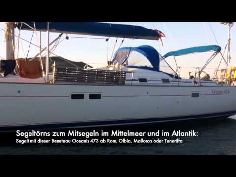 Unsere Segelyacht Novello Bliss vor Vulcano / Schoenicke Skipperteam