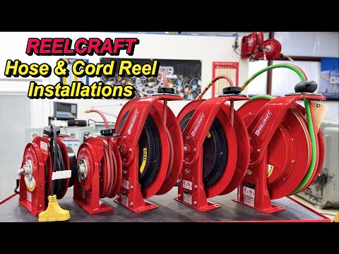 Reelcraft Hose & Cord Reel Installation