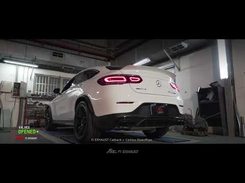 Mercedes-AMG C253 GLC63 S Coupe Facelift (2021) w/ Full Catless Valvetronic Fi EXHAUST