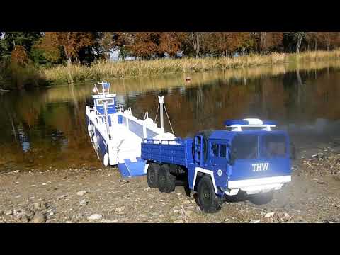 RC Boot THW Fähre