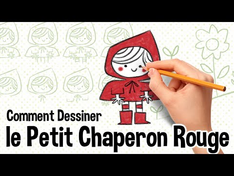 Apprendre à dessiner Le Petit Chaperon Rouge – Tuto dessin simple et facile !