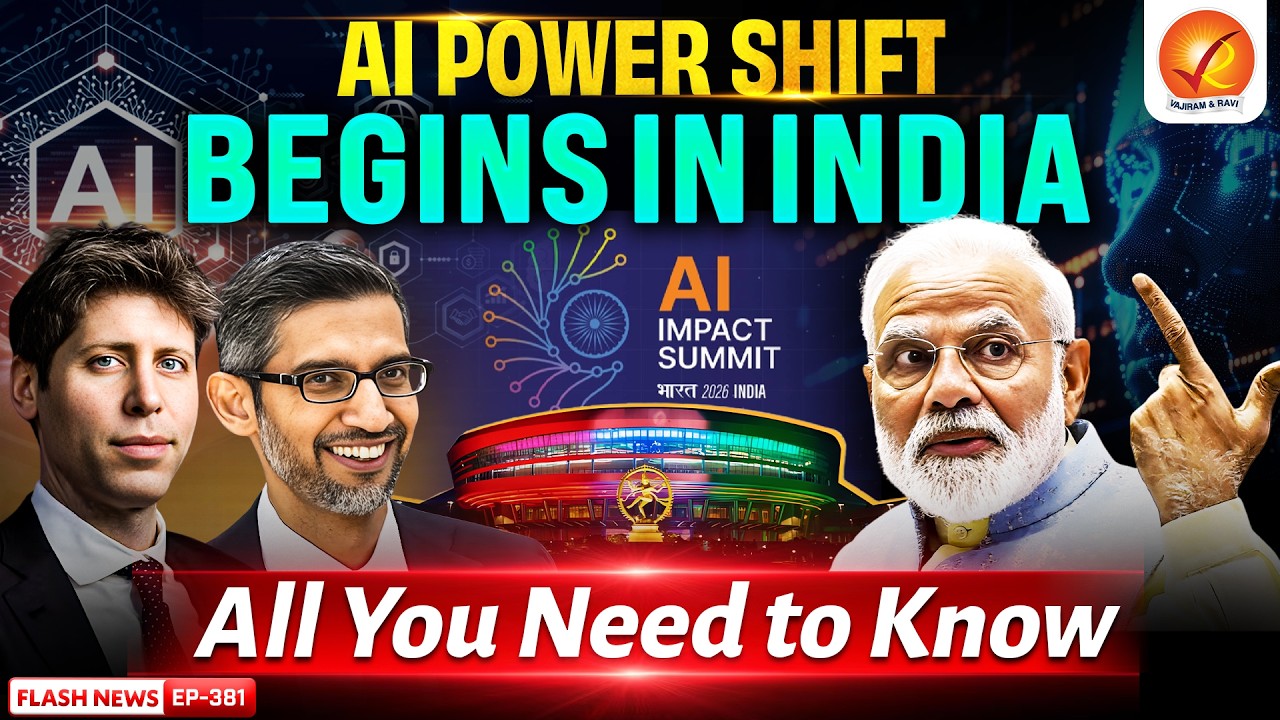 AI India Impact Summit 2026 | $175 Billion AI Bet, Global AI Rules & India’s Big Power Move