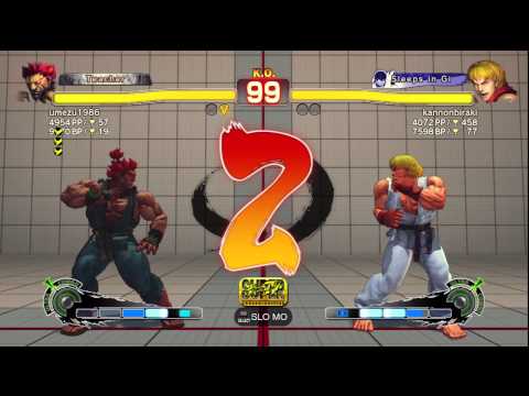 umezu1986 [Akuma] vs. kannonbiraki [Ken] | SSF4 Arcade Edition