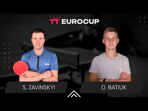 19:40 Serhii Zavinskyi - Dmytro Batiuk 06.01.2024 TT Euro.Cup Ukraine Master. TABLE 4