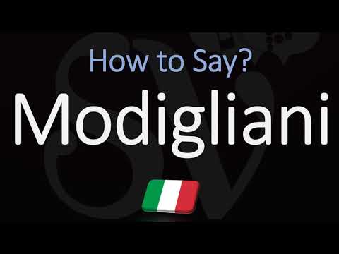 How to Pronounce Modigliani? (CORRECTLY)