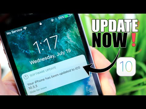 Update to iOS 10.3.3 NOW ! Why You Should Consider Updating