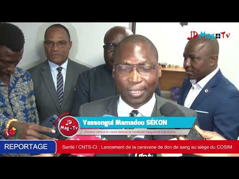 Don de sang / CNTS-CI : Lancement de la caravane de don de sang au siège du COSIM