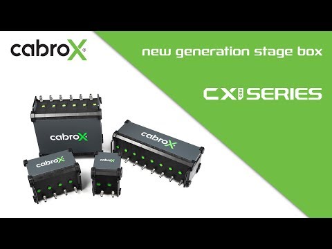 cabroX new generation stage boxes introduction
