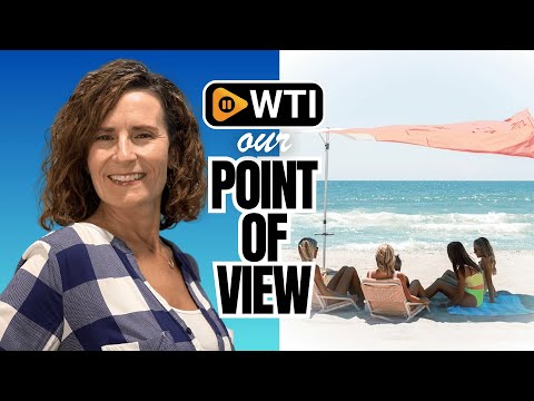 Solbello® Shade - The ultimate Wind-Driven® beach umbrella. Effortless to set up - WTI product video review