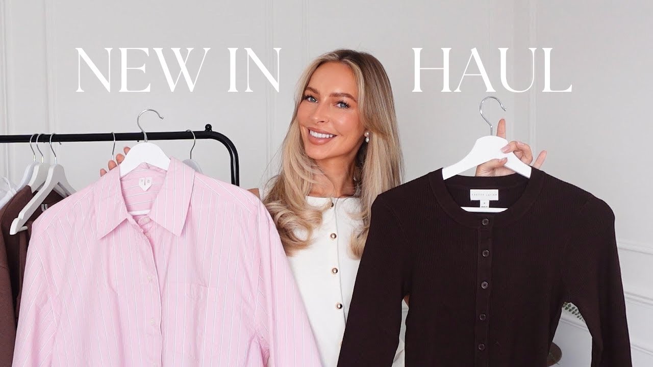 NEW IN SPRING TRY ON HAUL - ESSENTIAL BASICS GOT THE WARDROBE | alexxcoll