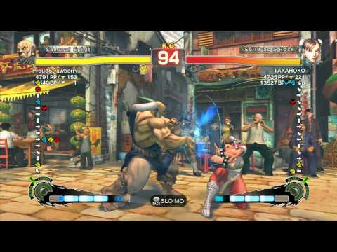 ProudStrawberry (Gouken) vs TAKAHOKO (Chun-Li) - SSF4 Arcade Edition Xbox Live Ranked Match
