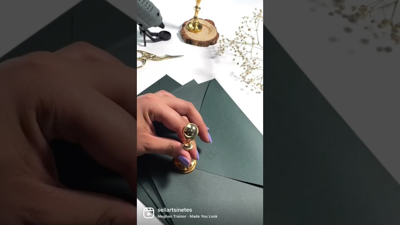 Faça você mesmo! deixe seu convite ainda + sofisticado com os lacres de Cera 💌 siga @sellartsinetes