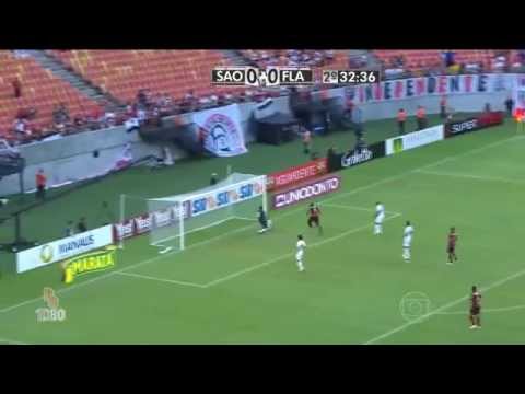 Gol São Paulo 0 x 1 Flamengo - Final Torneio de Manaus - Globo HD