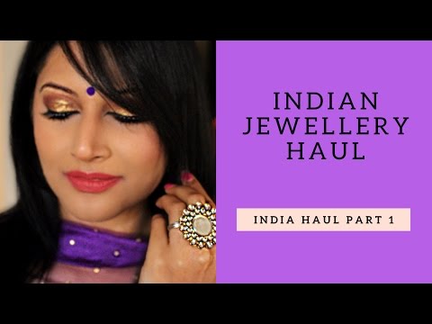 INDIAN JEWELLERY HAUL PART 1- MY DELHI WEDDING TRIP. [FEAT. SUHANA ART & JEWELS] Video