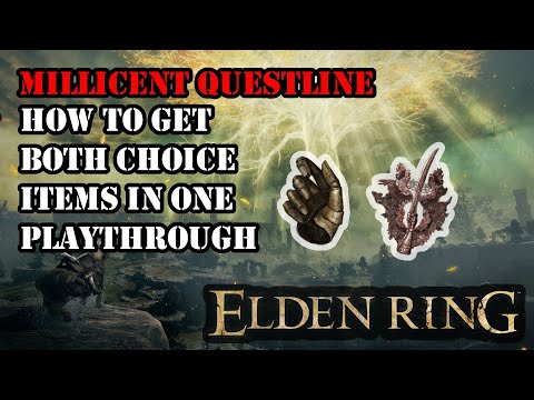 Elden Ring Millicent Questline - Get Both Choice Items (Patched in 1.03)