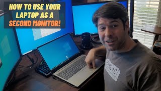How To Use a Laptop as a Second Monitor (Easy Windows 10 Guide)