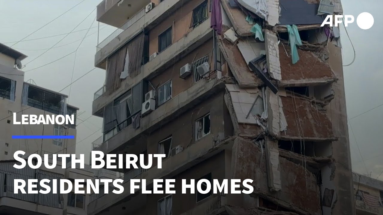 South Beirut residents flee homes after Israeli evacuation warnings | AFP
