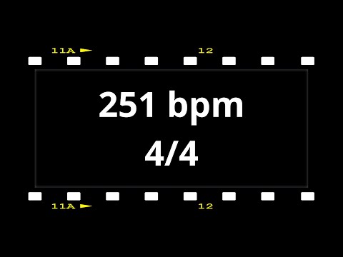 4/4 Metronome - 251 BPM 🎵