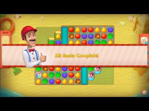 Gardenscapes Level 3468 - 3469 | MICRO GAMEPLAY HD