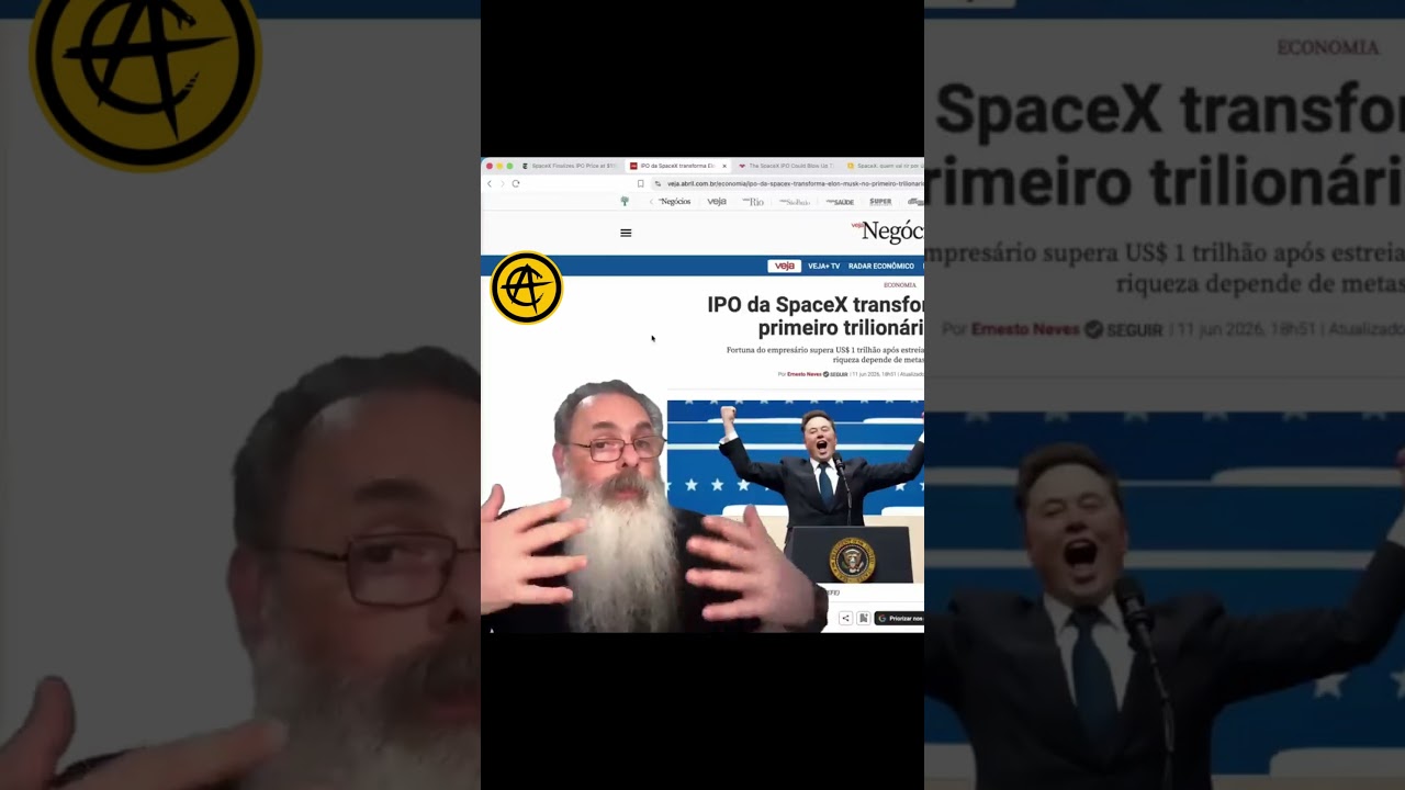SPACE X faz o MAIOR IPO da HISTÓRIA e ELON MUSK se torna o PRIMEIRO TRILIONÁRIO