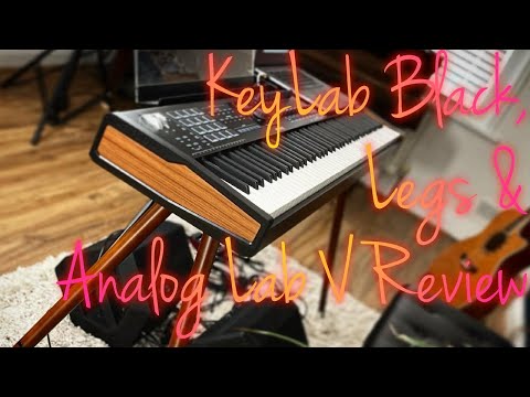 Arturia Keylab 88 mkii Black Edition, Wooden Legs & Analog Lab V Review