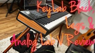 Video thumbnail for Arturia Keylab 88 mkii Black Edition, Wooden Legs & Analog Lab V Review by Chris Mutch-Jones