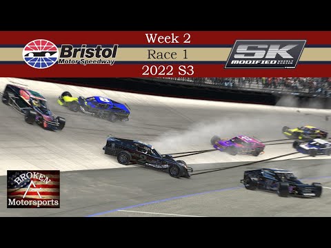SK Modified Weekly Series Fixed - Bristol Motor Speedway - iRacing Modifieds - Week 2 Race 1