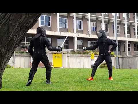 Sparring 22/10/22 - Scottish broadsword versus sabre