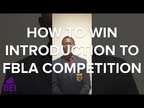 Introduction to FBLA Competition Tips