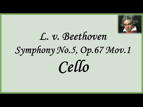Beethoven Symphony No.5, Op.67 Mov.1 Cello
