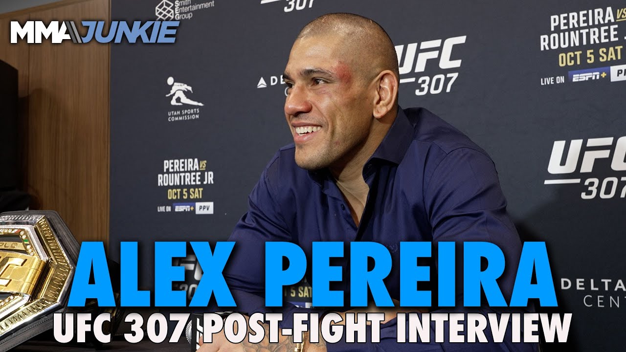 Alex Pereira Reveals List of Injuries, Roasts Jamahal Hill, Plans Time Off After Win | UFC 307
