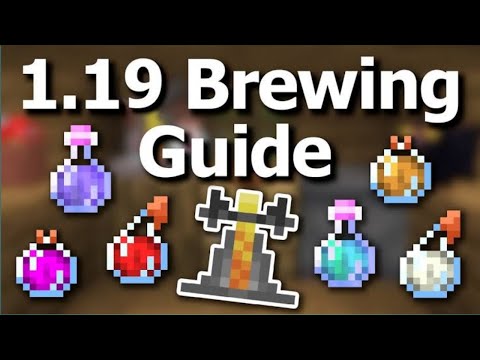 The Ultimate Minecraft 1.19 Potion Brewing Guide | How to make all Potions, Auto Brewer and More!