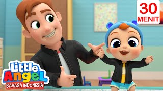 Download lagu Aku Mau Jadi Seperti Ayah! | Little Angel Bahasa Indonesia | Kartun Anak mp3