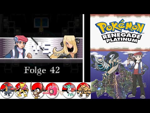 Pokemon Shiny Renegade Platinum Nuzlocke Folge 42 Kampf gegen den Champ Cynthia!