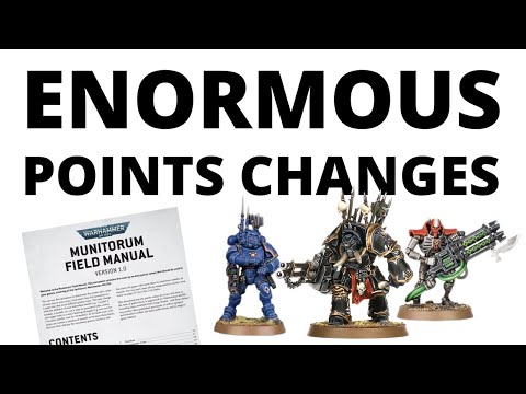 GW Just UPENDED Warhammer 40K's Points System - Locked Squad Size, Free Wargear + Huge Changes