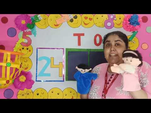 Let Us Learn How to Write & Count Numbers - Number '24' !!!