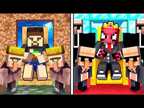 ZENGİN BAŞKAN VS FAKİR BAŞKAN - Minecraft