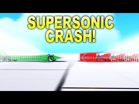 We Crashed Two Supersonic Vehicles Head On! [Trailmakers]