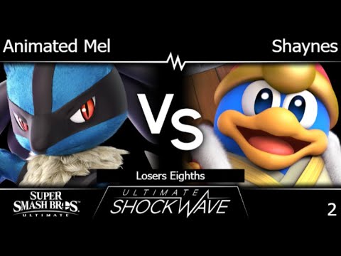 USWo 2 - Animated Mel (Lucario, ZSS) vs Shaynes (DDD) Losers Eighths - SSBU