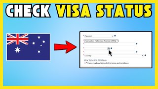 How To Check  Australia Visa  Status Online - USE THIS TAB!