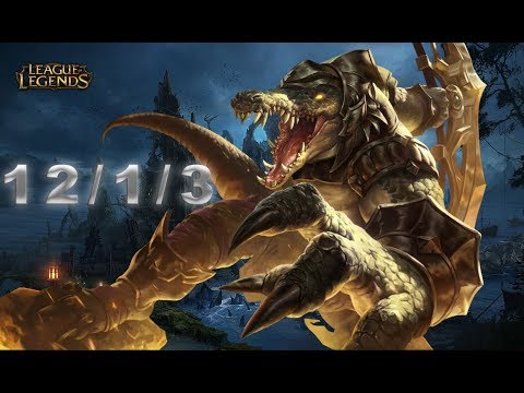 COMO JOGAR DE RENEKTON -LEAGUE OF LEGENDS