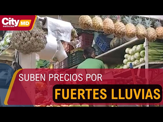 Lluvias pasan factura: el tomate y la papa criolla se disparan en las plazas de mercado