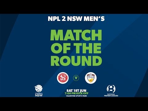 NPL 2 NSW, Round 14, Match Of The Round, Rydalmere Lions v Hills United #NPLNSW