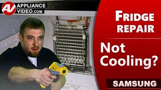 Refrigerator Repair: Not Cooling — Fresh Food Defrost Heater