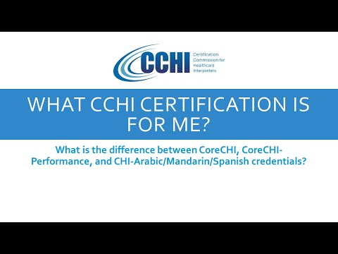 CCHI Certification Credentials and Exams Explained
