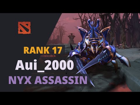 Aui_2000 (Rank 17) plays Nyx Assassin Dota 2 Full Game
