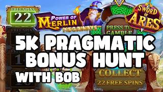 I SPENT 5K ON PRAGMATIC BONUS BUYS BUT CAN WE GET A BIG WIN 30 SPINS ON POWER OF MERLIN INCOMING!