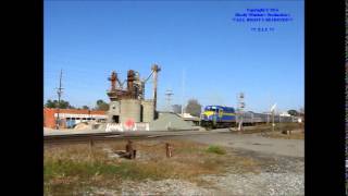 preview picture of video 'THE SAM's Shortline S.W.G.A - Arrival and Departure from Cordele, GA 2 of 2 © 2014.wmv'