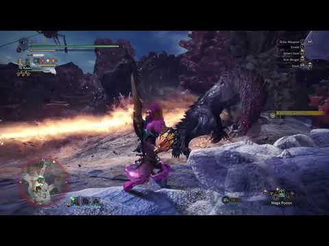 Monster Hunter World: Iceborne: Ebony Odogaron vs Deviljho vs Rajang turf war